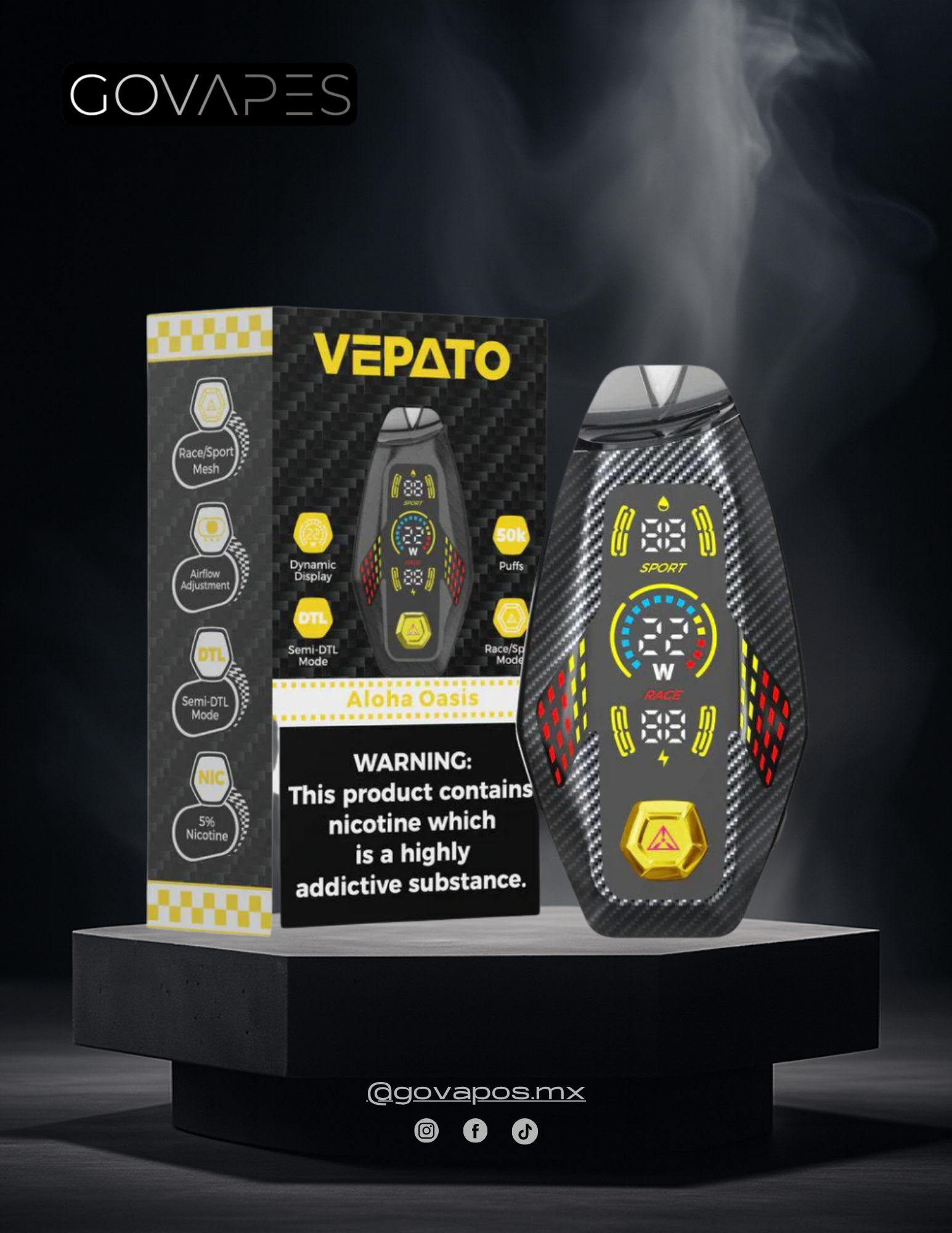 Vepato Vekey 50,000 Puffs