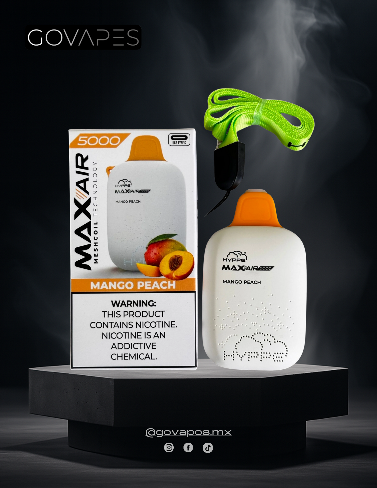 Hyppe Max Air: 5,000 Puffs