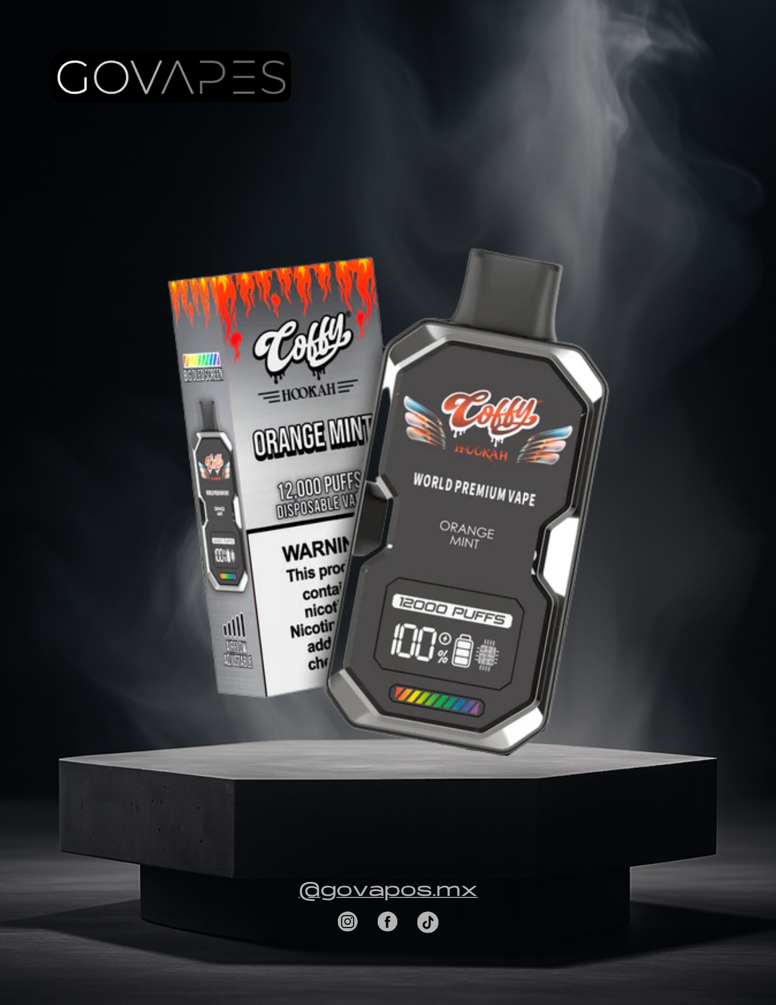 Coffy Hookah: 16,000 Puffs