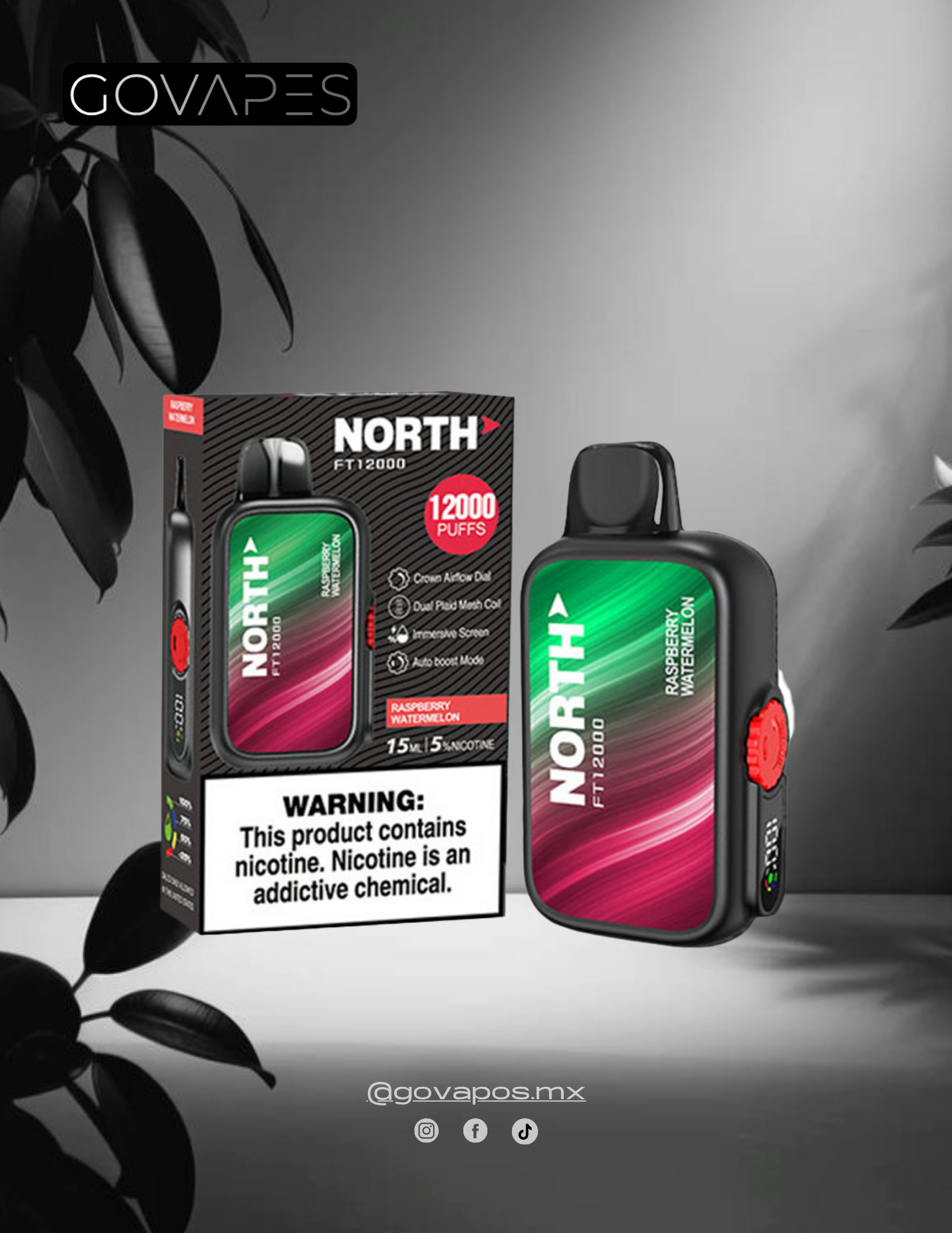 North FT: 12,000 Puffs