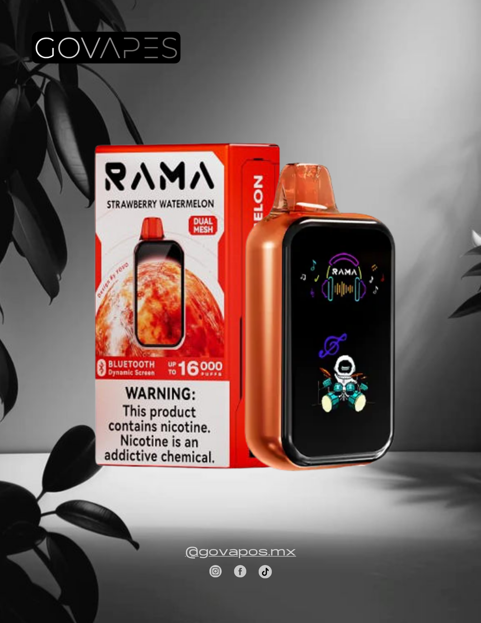 Yovo RAMA: 16,000 Puffs
