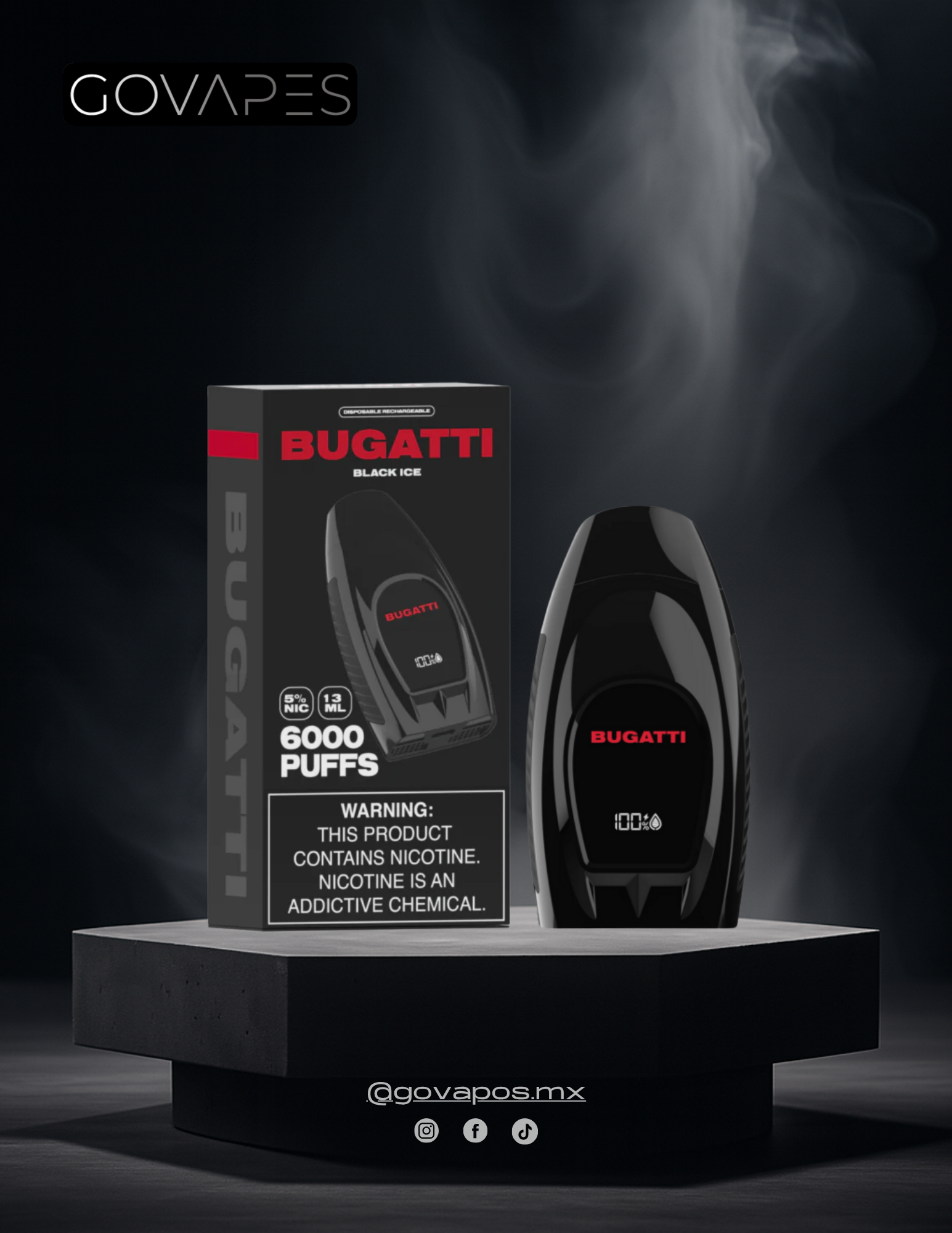 Bugatti B6: 6,000 Puffs